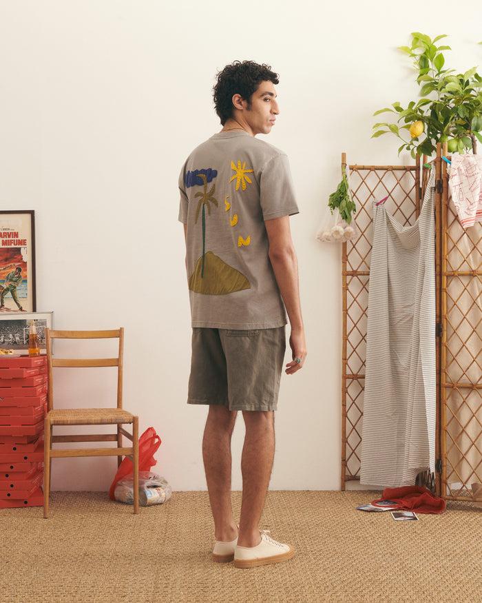 Maison Labiche Le Short Tesson "en Coton Et Lin"
