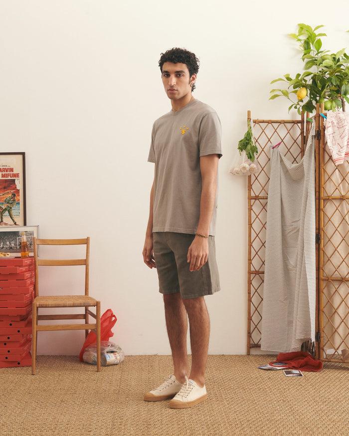 Maison Labiche Le Short Tesson "en Coton Et Lin"