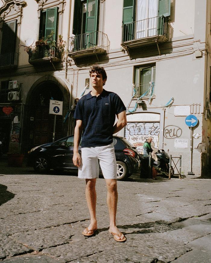 Maison Labiche Le Short Tesson "seersucker Coton"
