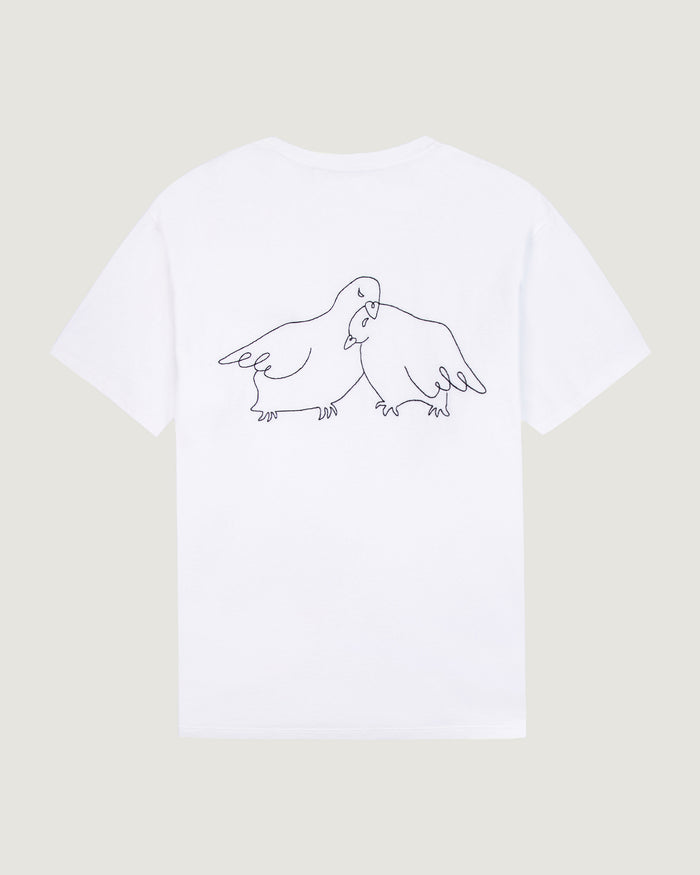 Maison Labiche Le Tee-shirt Bainville "love Birds"