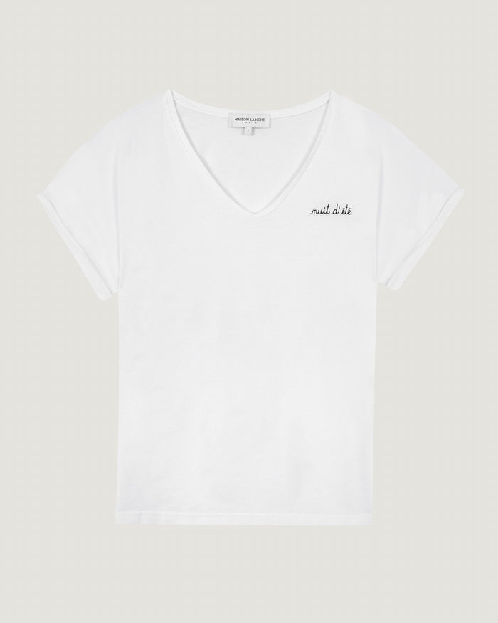 maison labiche Le Tee-shirt Chateau "nuit d"été'