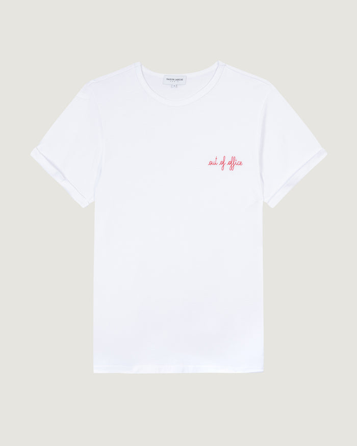 maison labiche Le Tee-shirt Poitou "out of office"
