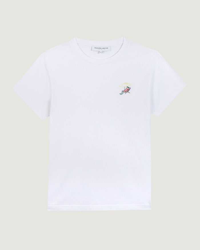 maison labiche Le Tee-shirt Popincourt "beach frog"