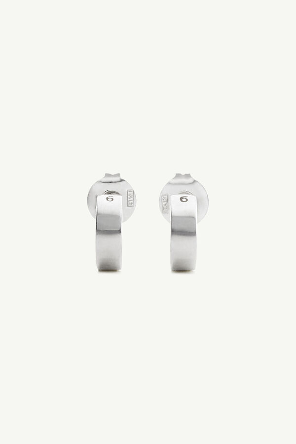 Maison Margiela Boucles D'oreilles Numeric Minimal Signature