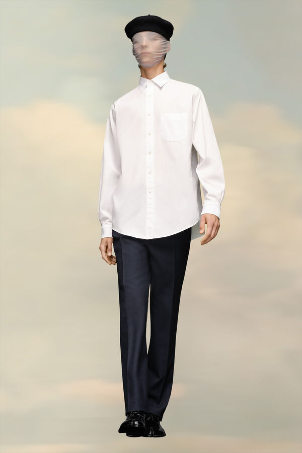 Maison Margiela Chemise En Popeline De Coton écologique