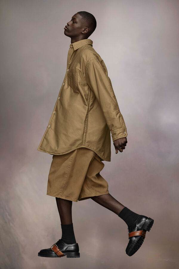 Maison Margiela Chemise Rembourrée En Satin De Coton