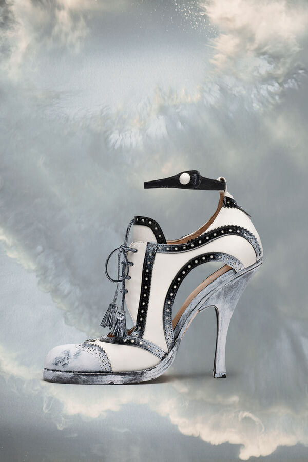 Maison Margiela Escarpins Bianchetto à Bride De Cheville Tabi