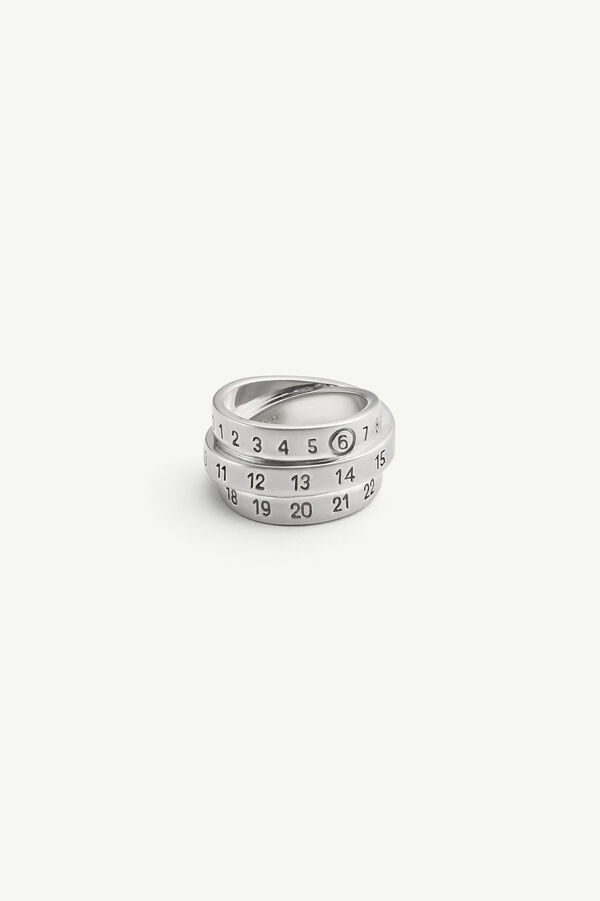 Maison Margiela Bague 3 Anneaux Numeric Signature