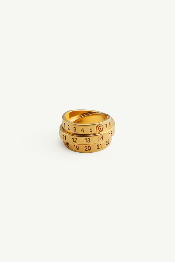 Maison Margiela Bague 3 Anneaux Numeric Signature