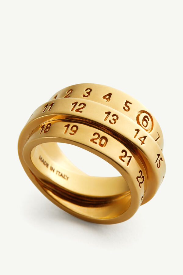 Maison Margiela Bague 3 Anneaux Numeric Signature