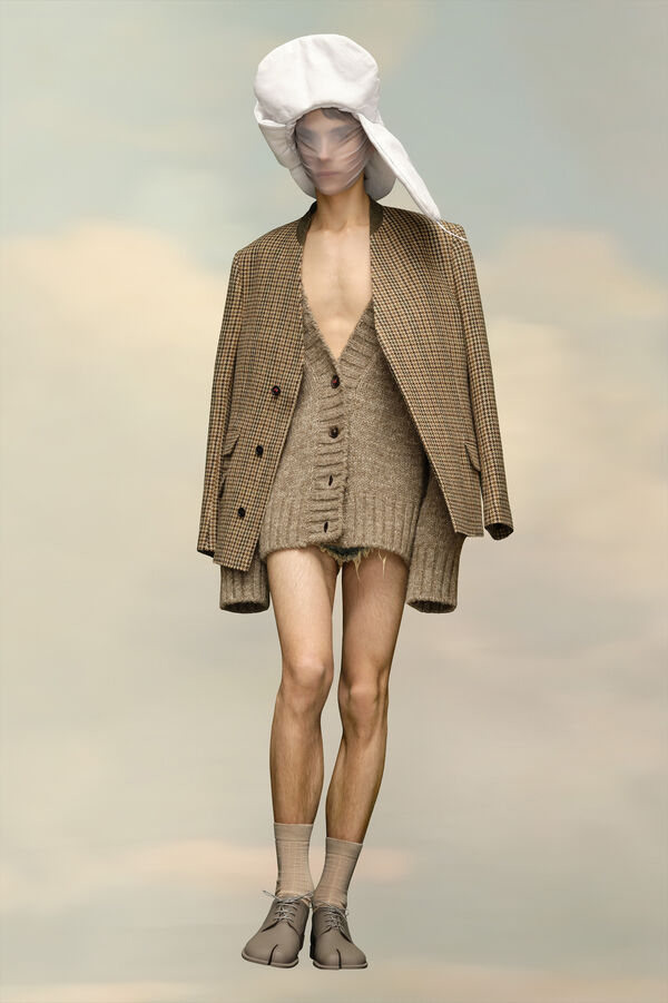 Maison Margiela Blazer à Carreaux