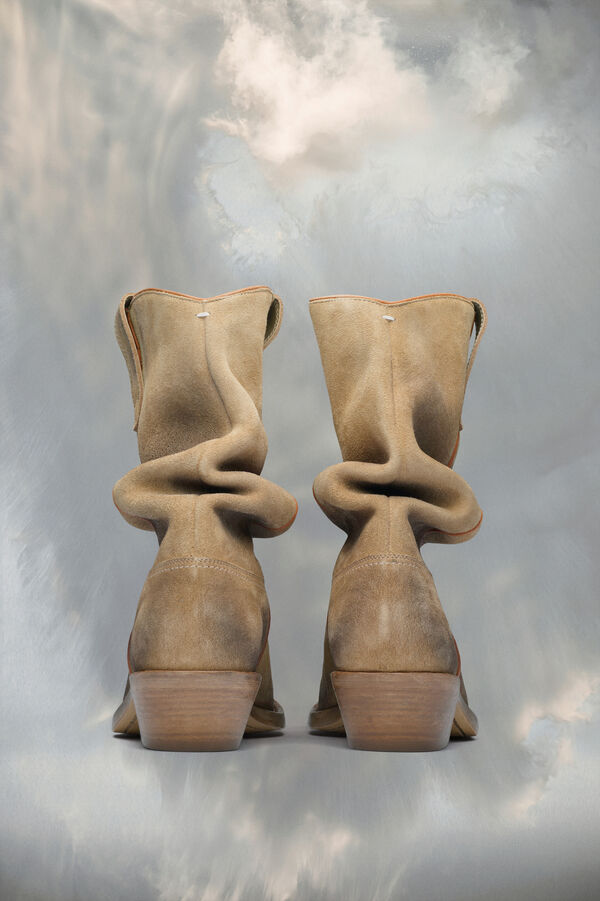 Maison Margiela Bottes Tabi D'inspiration Western