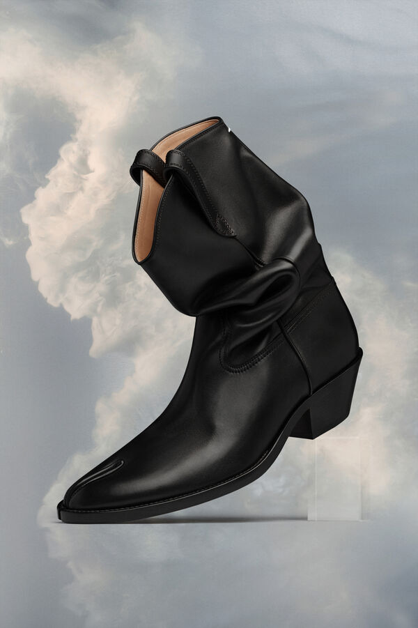 maison margiela Bottes Tabi d'inspiration western