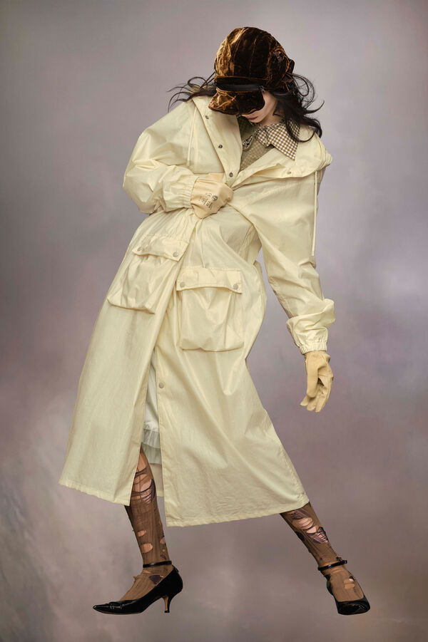 Maison Margiela Caban En Coton