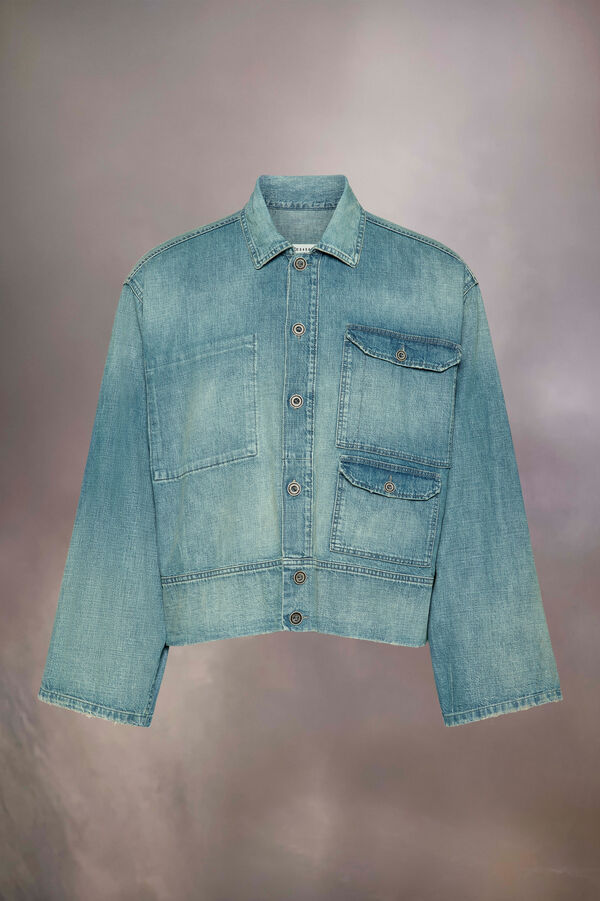 Maison Margiela Caban En Denim