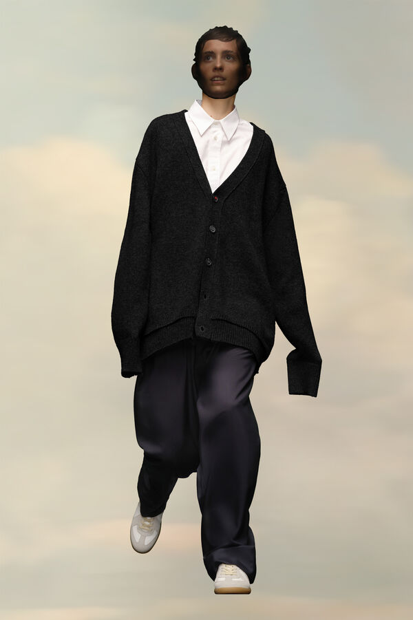 Maison Margiela Cardigan Avec Coudières