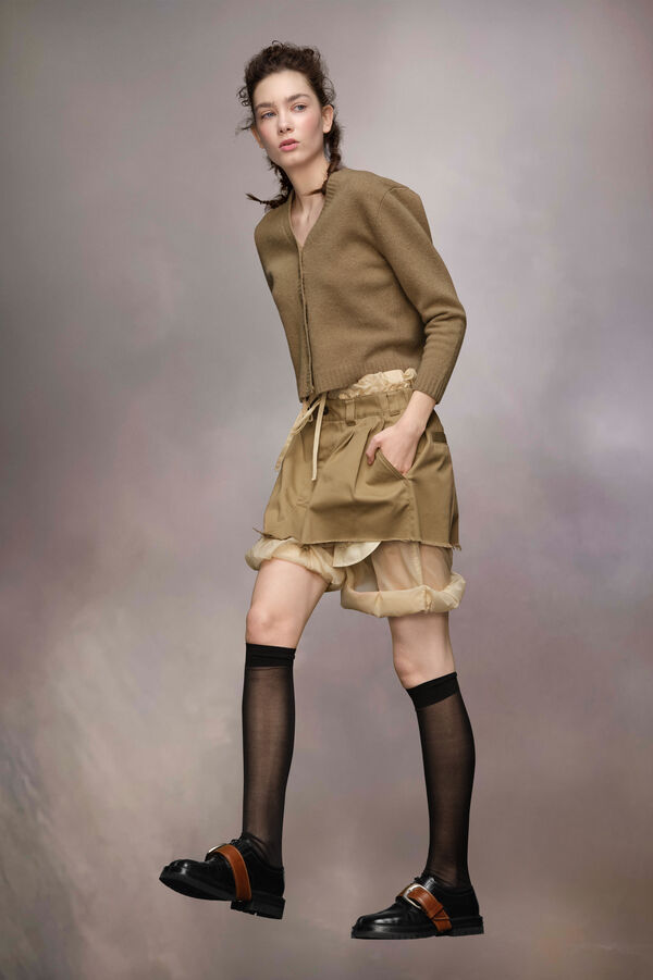 Maison Margiela Cardigan En Laine D'agneau Lavée