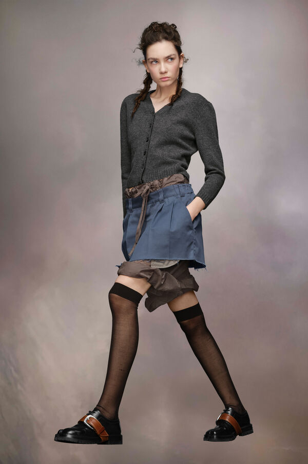 Maison Margiela Cardigan En Laine D'agneau Lavée