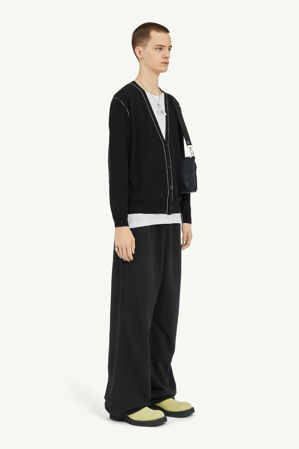 Maison Margiela Cardigan Léger à Col En V Jauge 12
