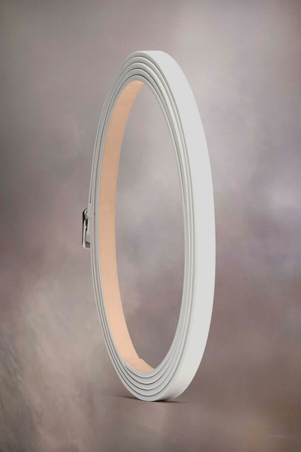 Maison Margiela Ceinture Slim En Cuir