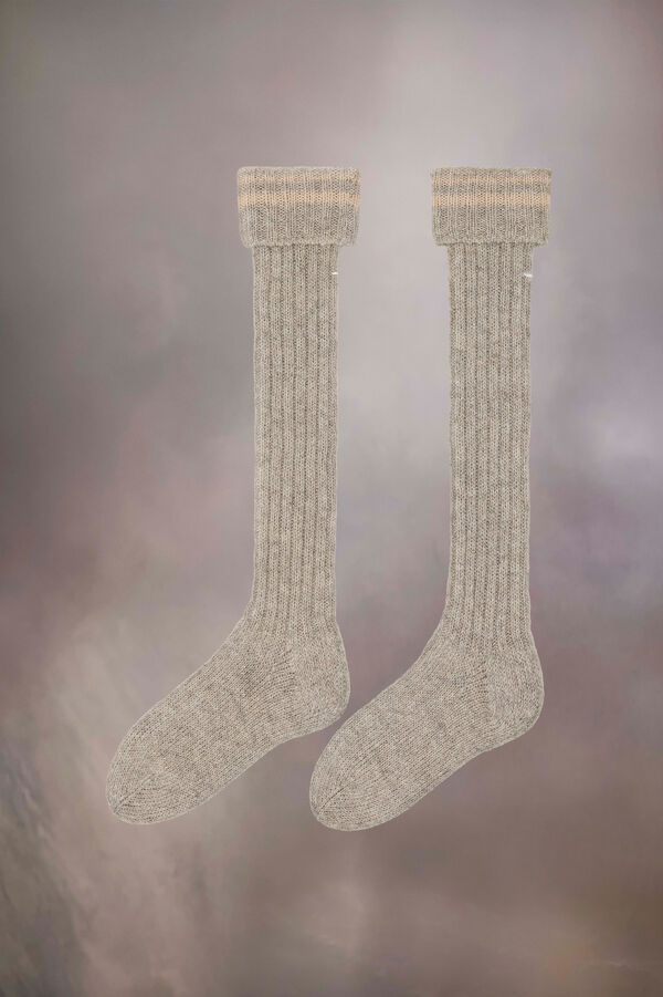 maison margiela Chaussettes en laine Shetland