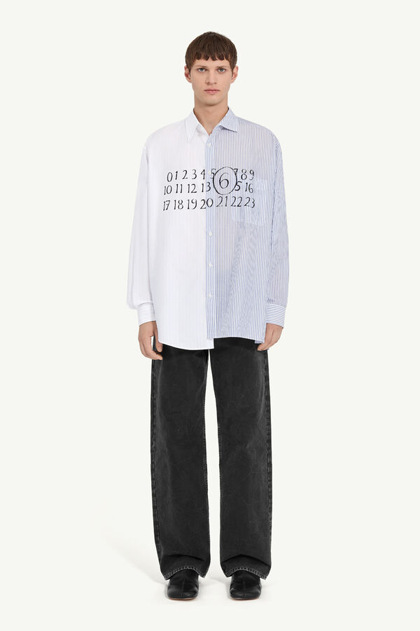 Maison Margiela Chemise Asymétrique Numeric