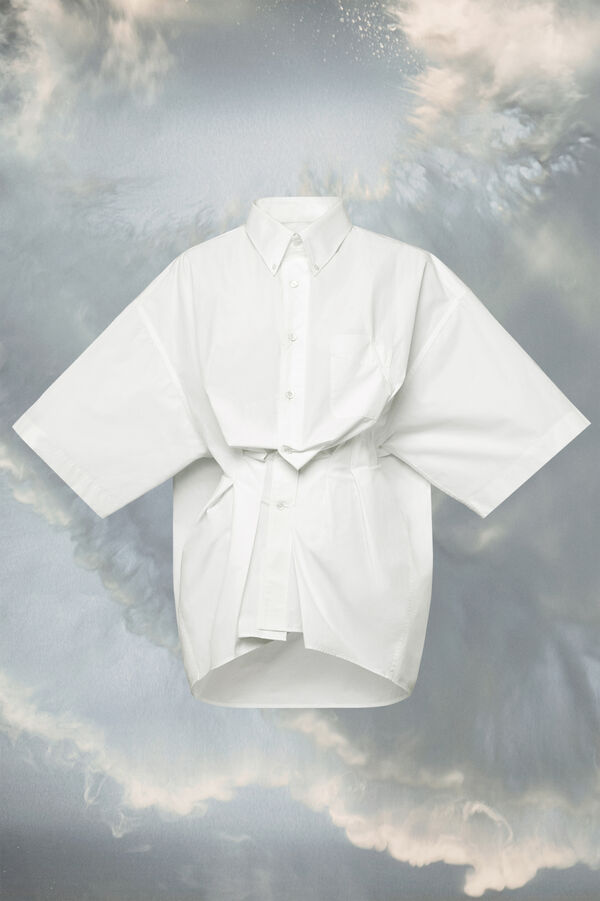 Maison Margiela Chemise En Popeline De Coton