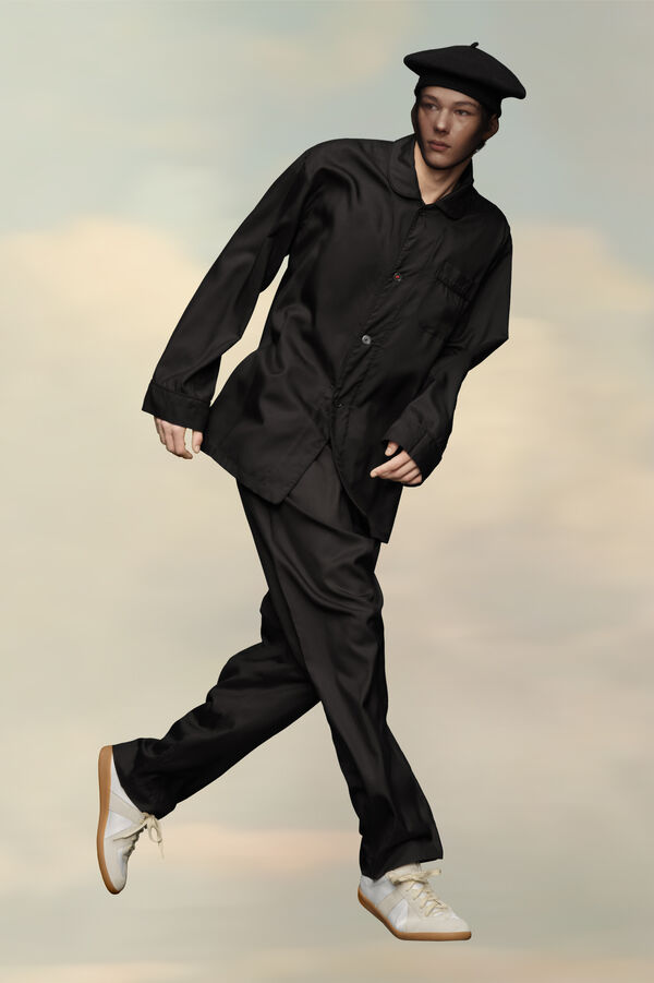 Maison Margiela Chemise En Popeline De Soie