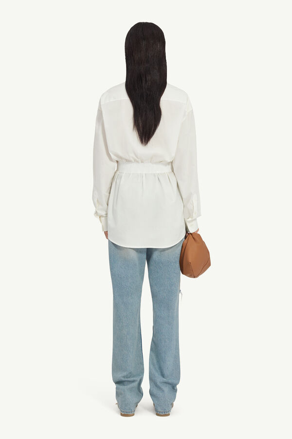 Maison Margiela Chemise En Popeline Taped