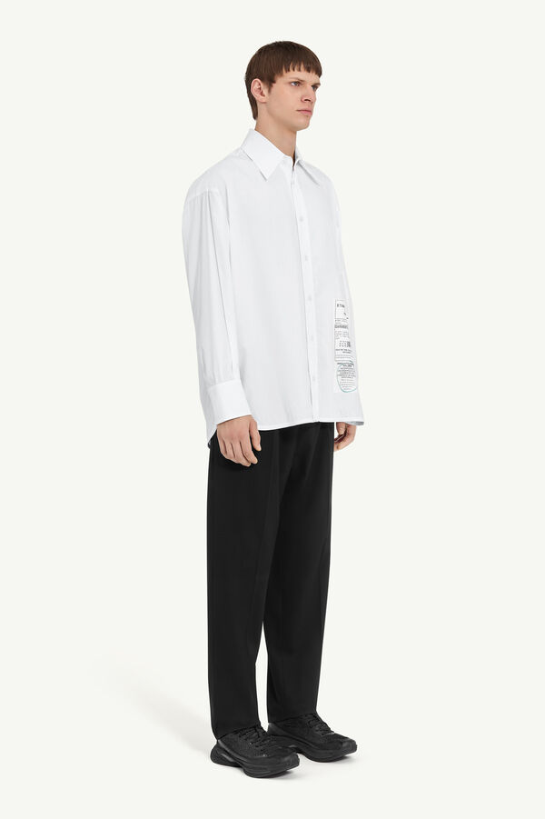 Maison Margiela Chemise Imprimé Journal