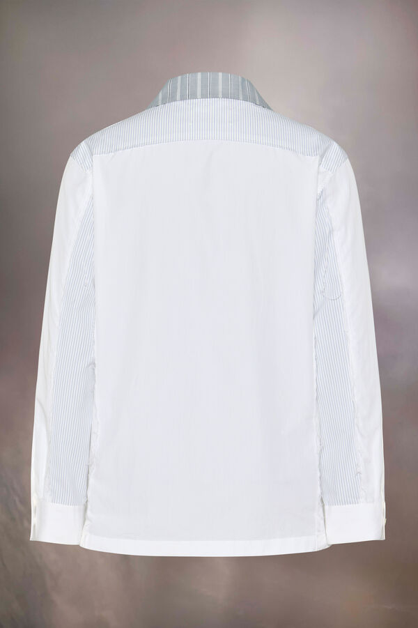 Maison Margiela Chemise Patchwork à Fines Rayures