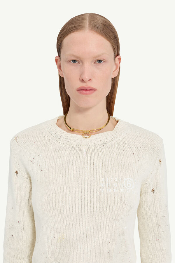 Maison Margiela Collier Ras De Cou Porte-clé