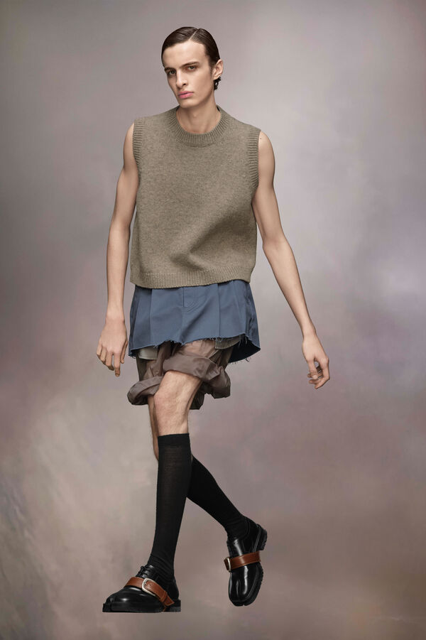 Maison Margiela Débardeur En Laine Shetland