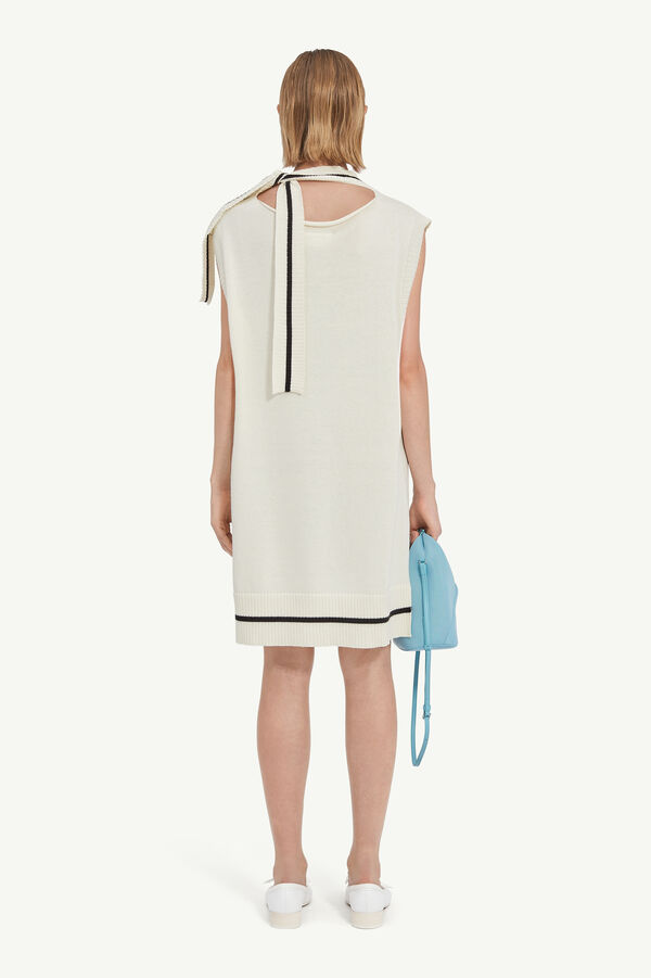 Maison Margiela Dress Col En V Varsity