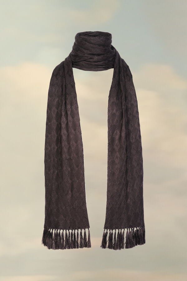 Maison Margiela Écharpe Longue En Maille