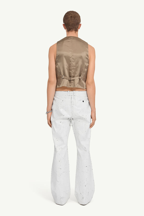 Maison Margiela Gilet De Costume Mi-peint