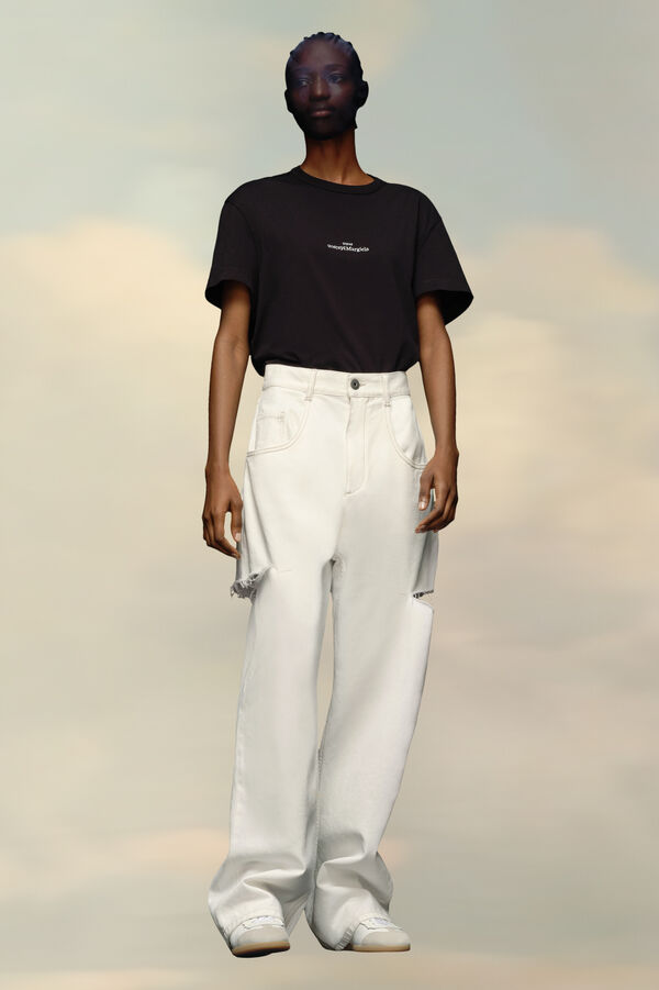 maison margiela Jean à découpes
