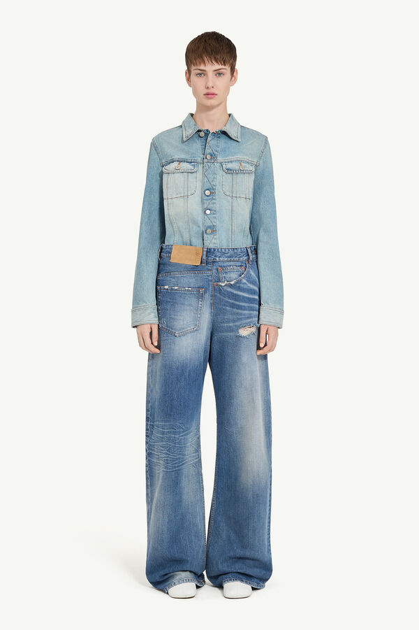 maison margiela Jean ample Twist