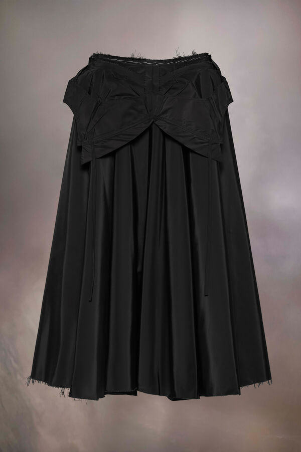 Maison Margiela Jupe Midi En Taffetas