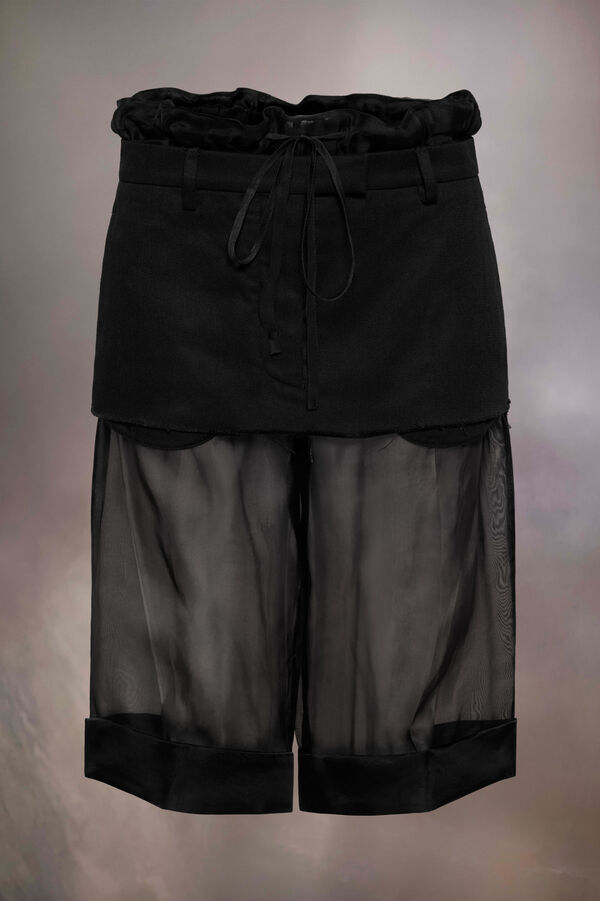 Maison Margiela Jupe Short Superposée