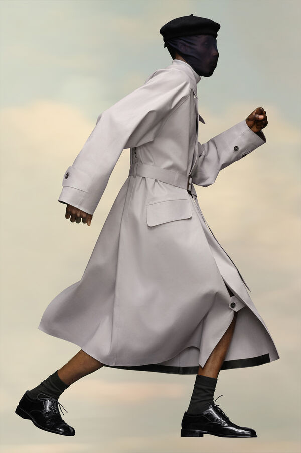 Maison Margiela Manteau Ceinturé