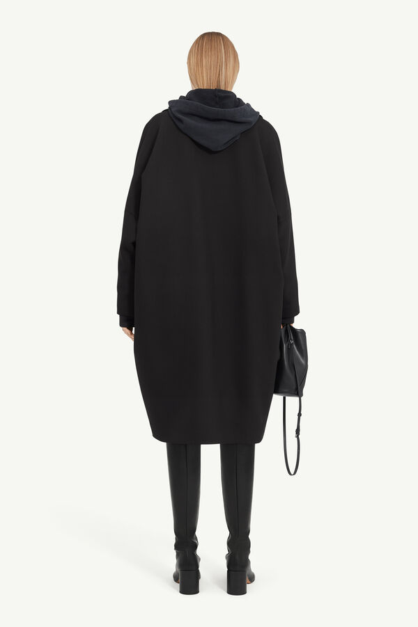 Maison Margiela Manteau En Gabardine De Laine
