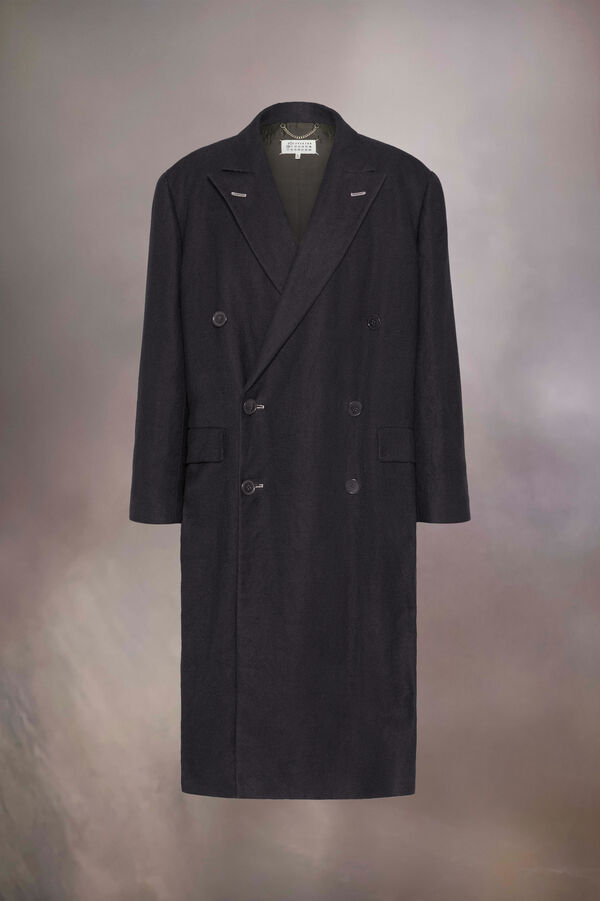 Maison Margiela Manteau Long Tissé