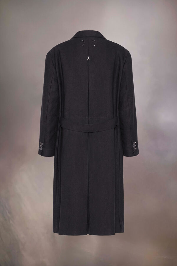Maison Margiela Manteau Long Tissé