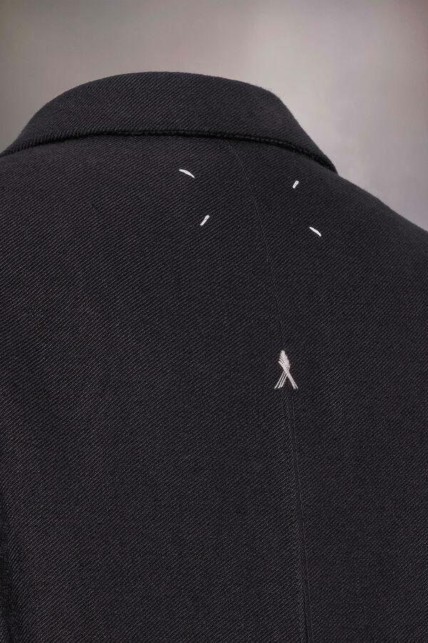 Maison Margiela Manteau Long Tissé
