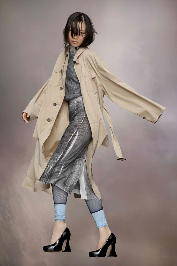 Maison Margiela Manteau Réversible Décortiqué