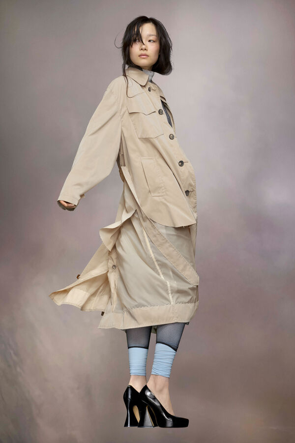 Maison Margiela Manteau Réversible Décortiqué
