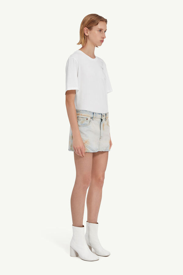 Maison Margiela Mini Jupe En Denim