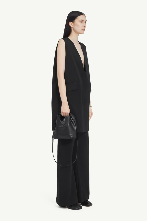 Maison Margiela Mini Robe En Laine Façon Tailleur