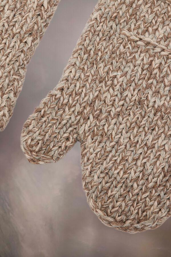 Maison Margiela Mouffles En Laine Shetland